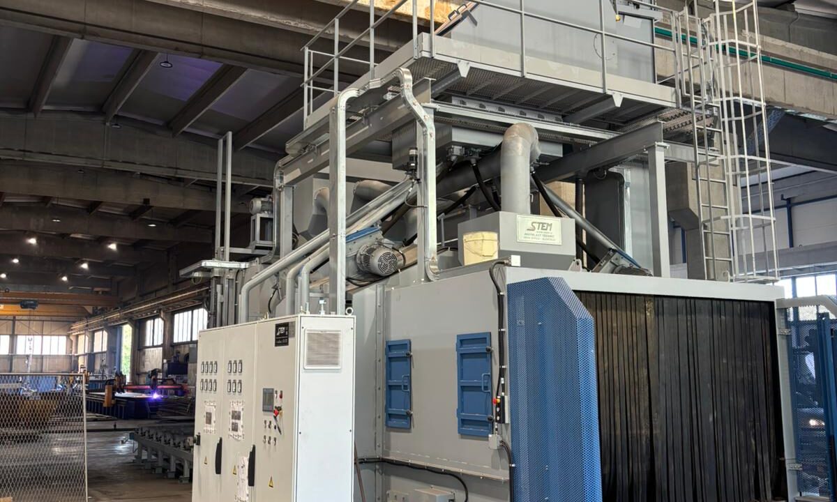 MODERNIZACIJA PROIZVODNJE: Nabavka nove protočne sačmarilice