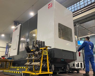 Acquisition of new machine HAAS EC1600
